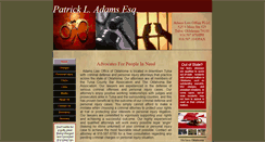 Desktop Screenshot of padamslawok.com
